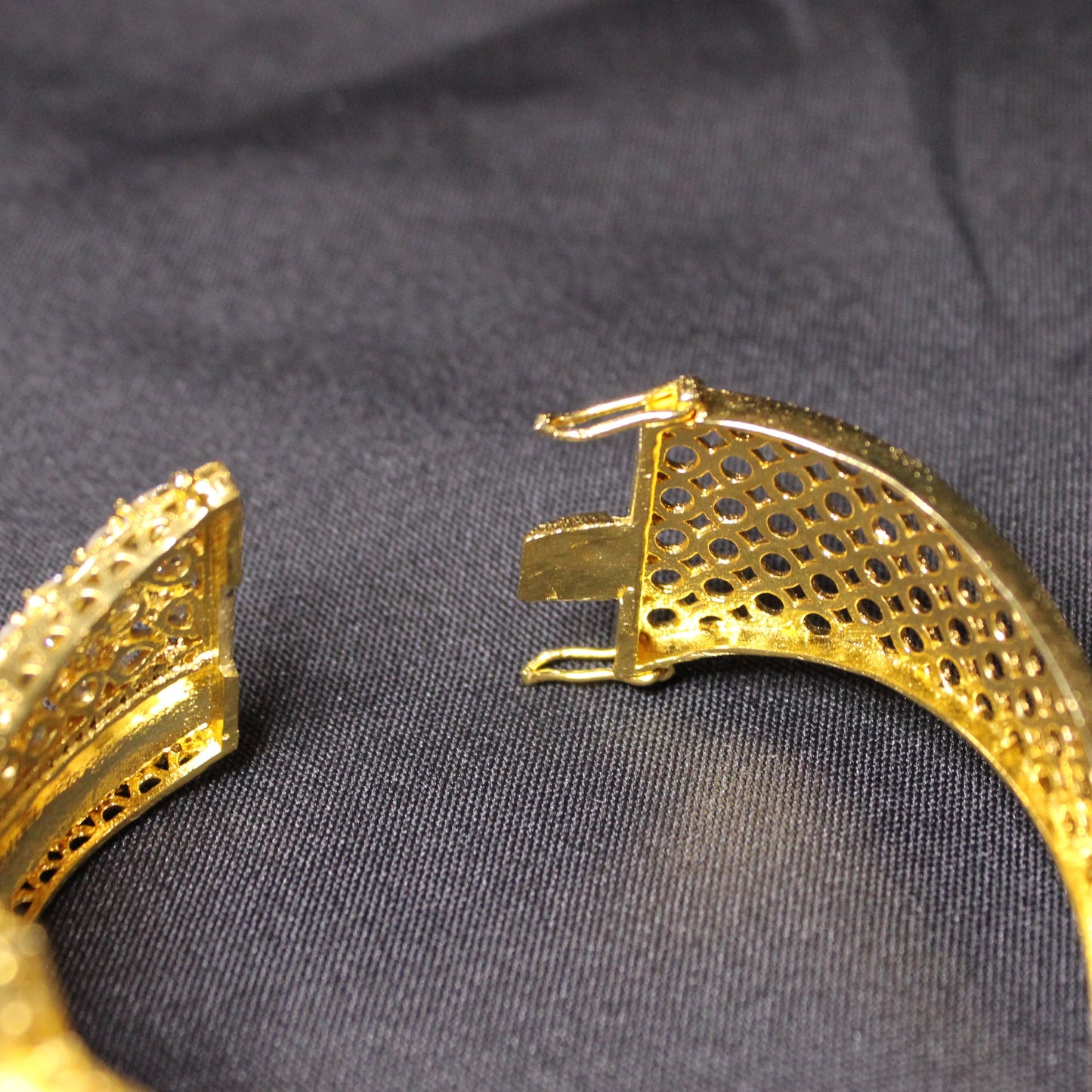 Alyssa: Ruby and Diamond Bangle
