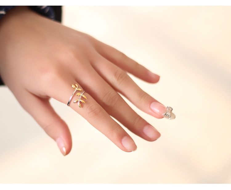 .925 Sterling Branch Style Wrap Ring (Adjustable)