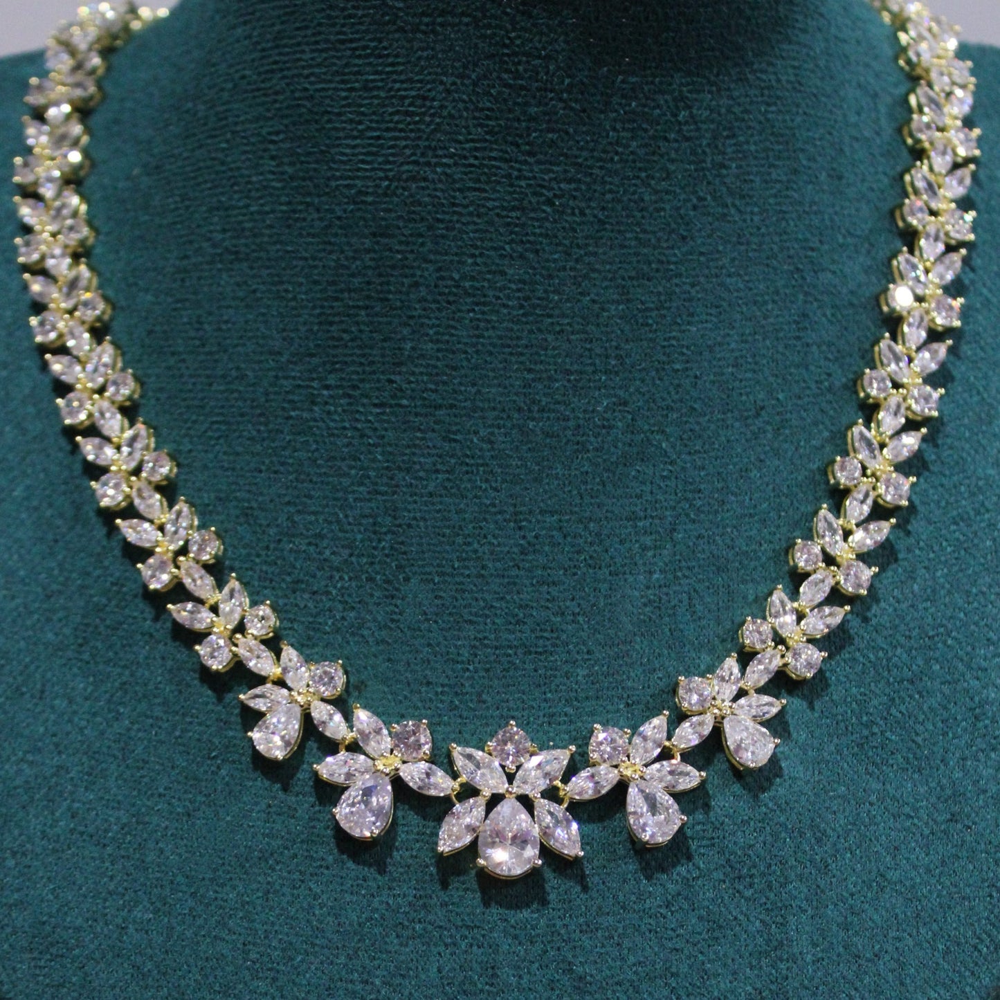 Olha: Pear and Marquise Diamond Earrings image 4