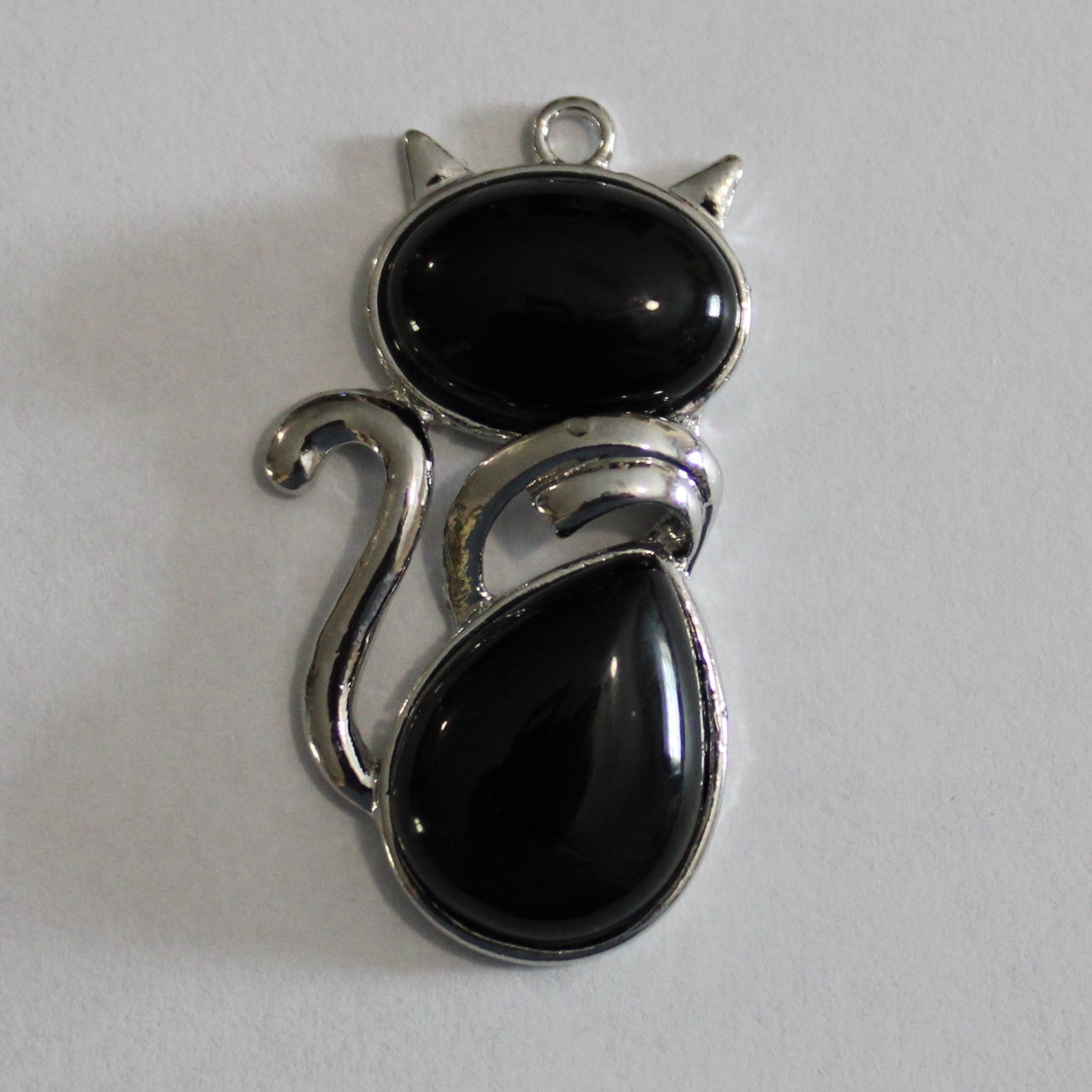 Cat Stone Charm Necklace image 9