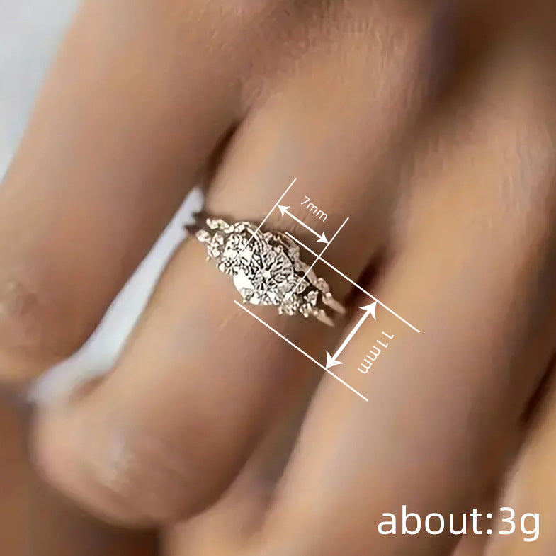 Silver-plated Cubic Zirconia 2-piece Solitaire and Enhancer Set