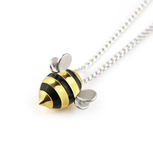 .925 Sterling Bee Necklace
