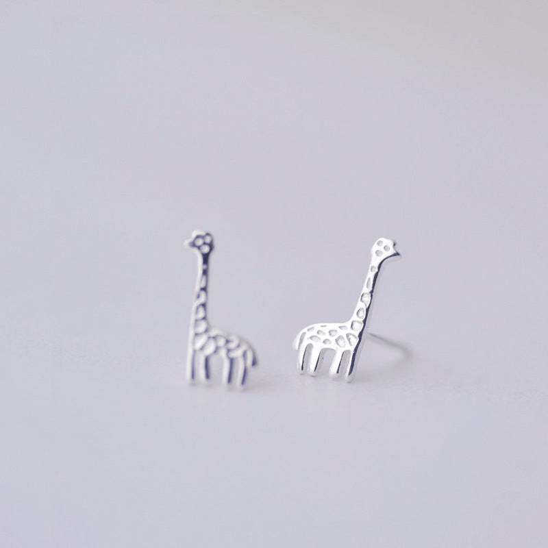 .925 Sterling Giraffe Stud Earrings