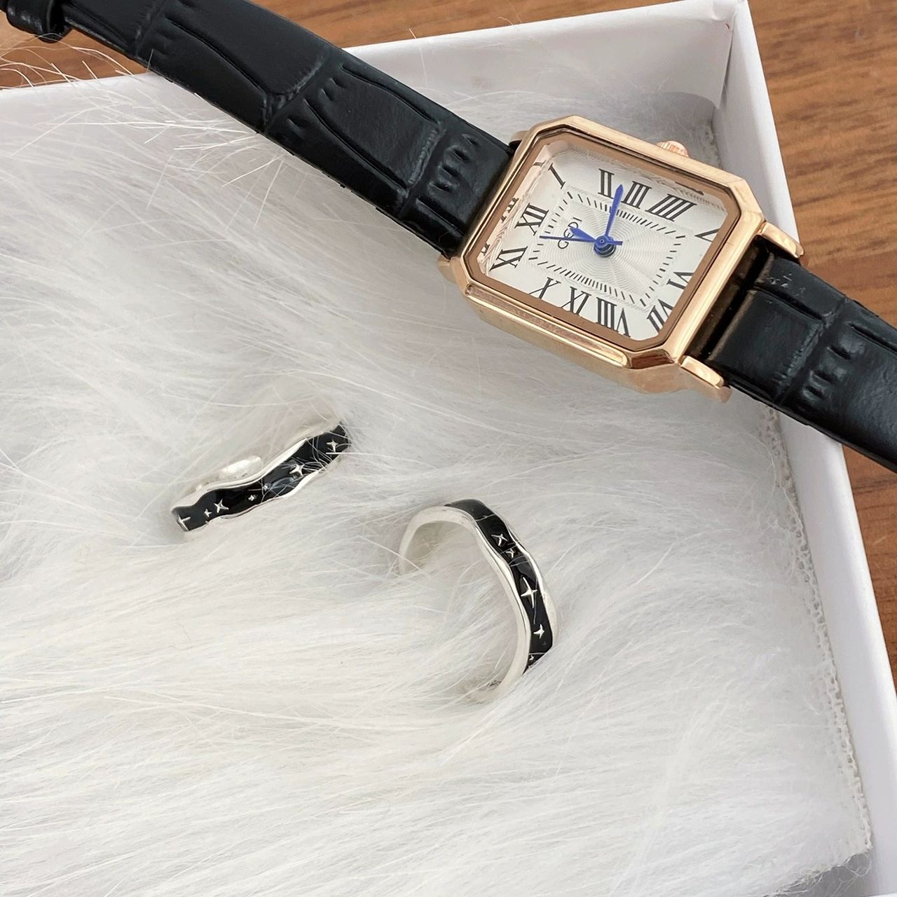 .925 Sterling Silver Starburst Open Adjustable Minimalist Band Ring