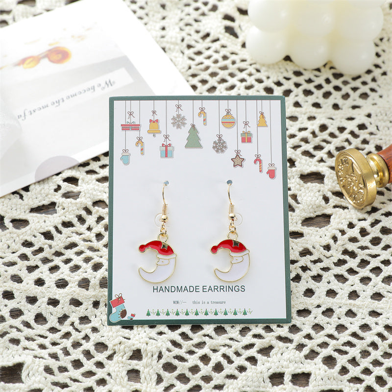 Gold-plated Stainless Steel Holiday / Christmas Charm Earrings *** 9 Styles ***