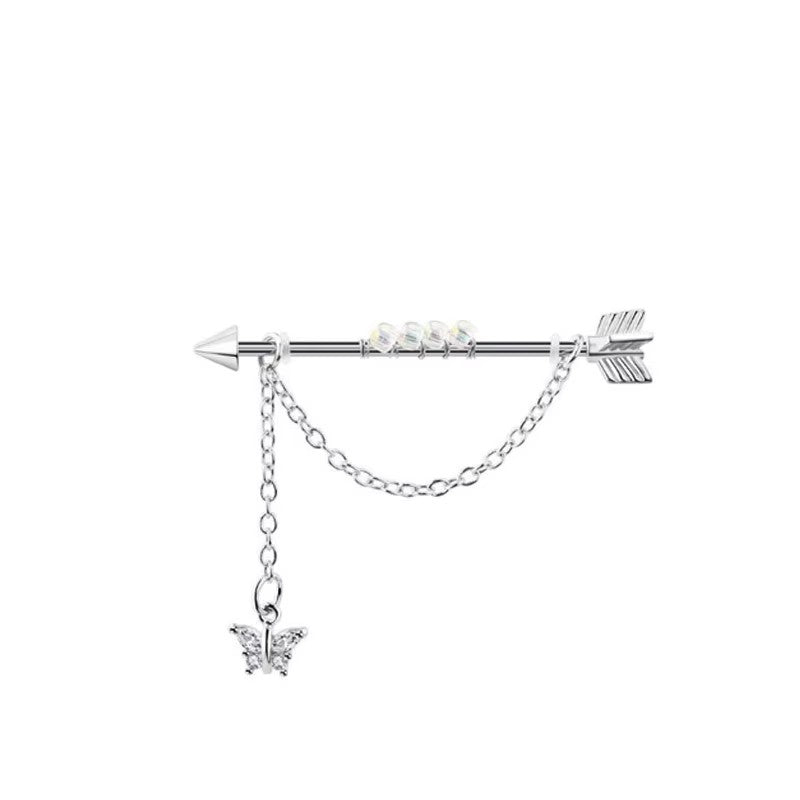 Gold-plated Surgical Steel Upper Ear Industrial Straight Barbell Piercing Jewelry ** Buy 2 Get 1 FREE ** Mix & Match Across Products