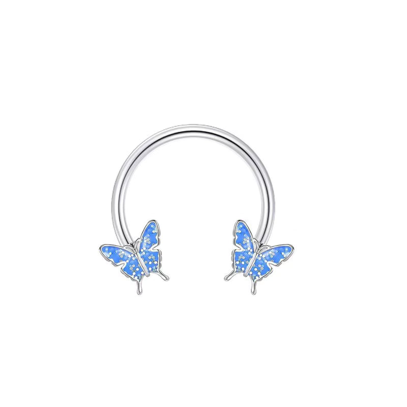 Gold-plated Surgical Steel Nose, Ear, Lip or Eyebrow C-Ring Piercing Jewelry ** Buy 2 Get 1 FREE ** Mix & Match Across Products