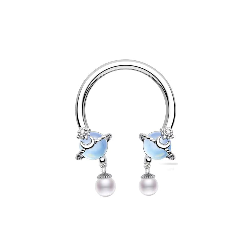Surgical Steel Nose, Ear, Lip or Eyebrow C-Ring Piercing Jewelry
