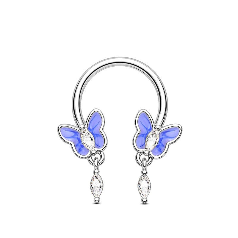 Surgical Steel Nose, Ear, Lip or Eyebrow C-Ring Piercing Jewelry